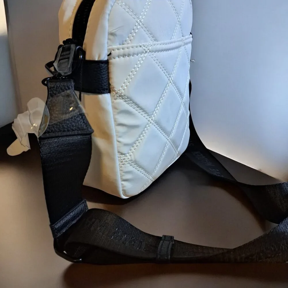 Steve Madden BDrake Crossbody Black and White Bag NWT - Picture 8 of 10